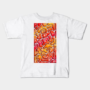 Fire Blobs Kids T-Shirt